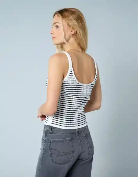 Blusa Mujer Blanco Talla: LARGE 1580100 American Eagle