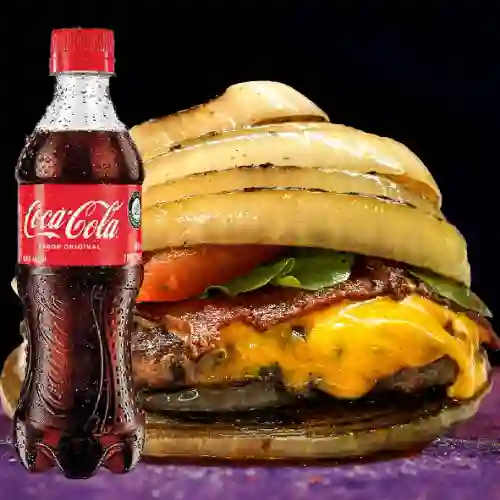 Combo Taita Onion Burger + Coca Cola