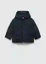 Abrigo Anorak Huskyb Navy Talla 67 Niños Mango