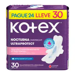 Kotex Toalla Femenina Nocturna