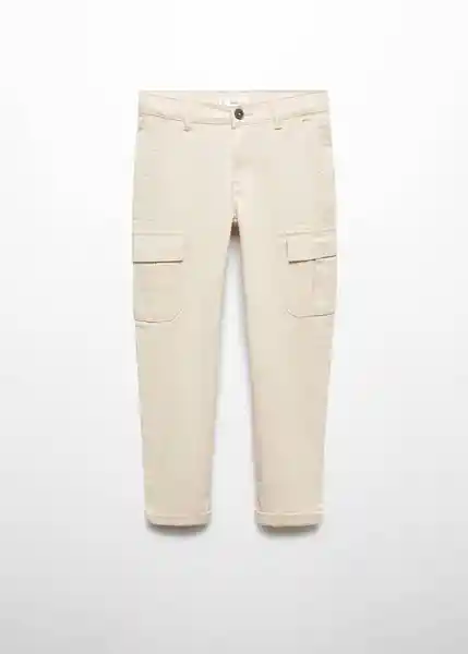 Pantalón Cargo Niños Hielo Talla 11 Mango