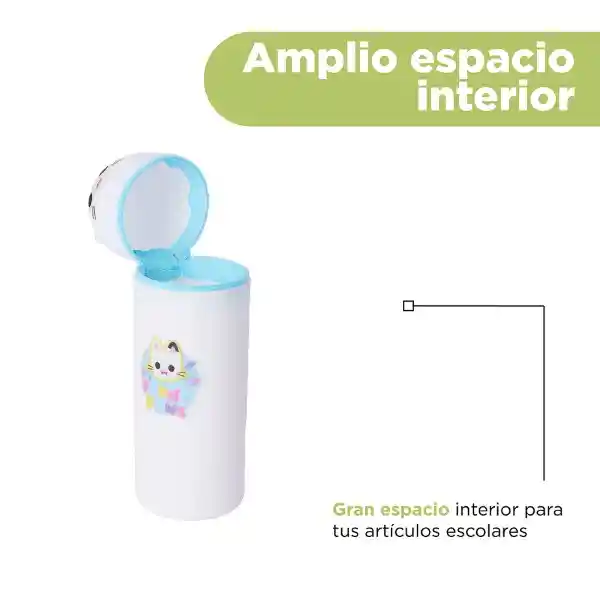 Cartuchera Silicona Serie Gabby's Dollhouse Miniso