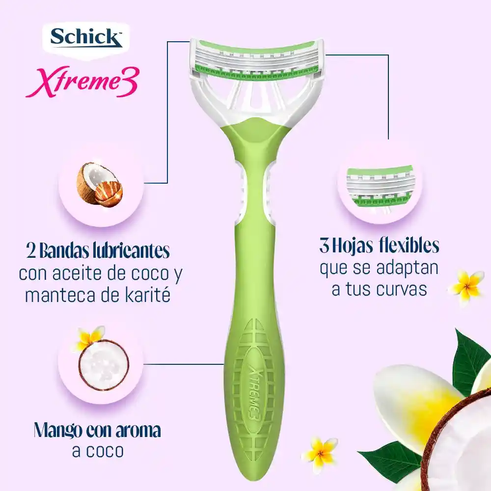 Schick Xtreme 3 Beauty Máquina de Afeitar