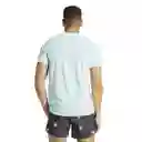 Adidas Camiseta Bos Tee Para Hombre Azul Talla XL