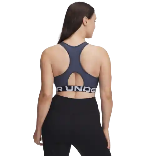Under Armour Top Entrenamiento HG Mid Branded de Mujer Gris T MD