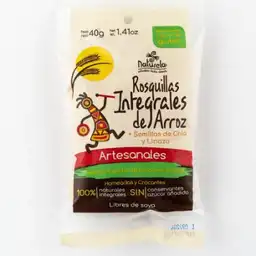 Naturela Rosquillas Integrales de Arroz Chía y Linaza