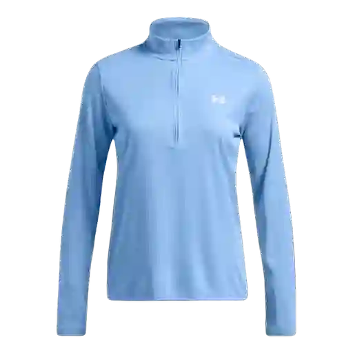 Under Armour Camiseta Tech Textured 1/2 Zip Azul 1383650-465