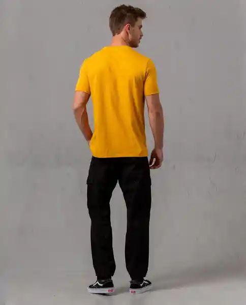 Camiseta Hombre Amarillo Talla S 150942B Rifle