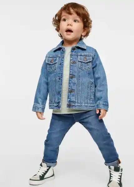 Jeans Diego Tejano Oscuro Talla 66 Niños Mango