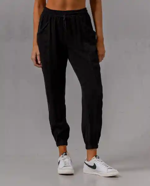 Pantalón Mujer Negro 12 260F001_NEG194007 Rifle