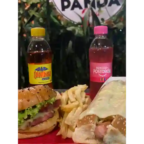 Combo Mixto con Papitas y Gaseosa