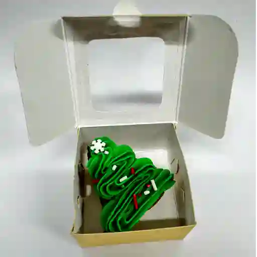 Caja de brownie individual