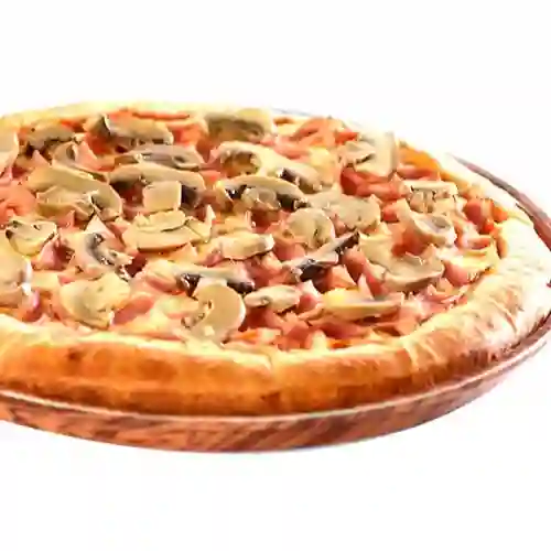 Pizza Jamón y Champiñones Familiar 40Cm