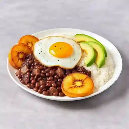 Frixoles con Lomo de Res