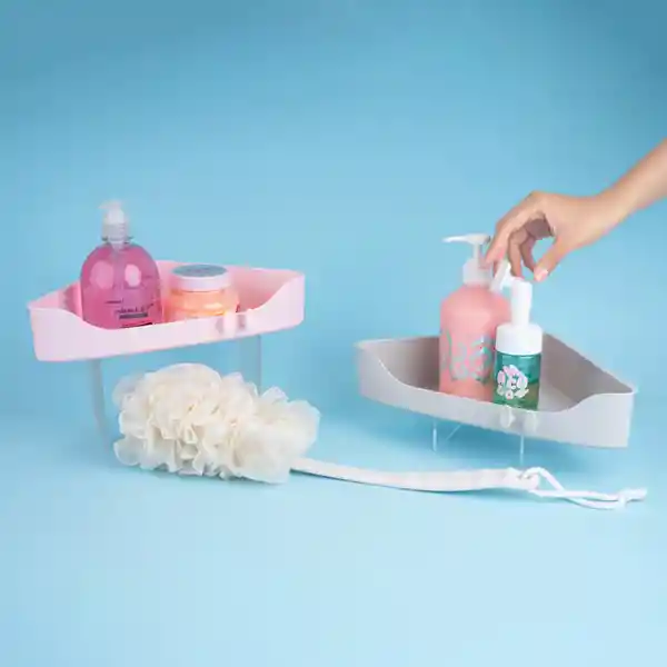 Organizador Triangular Sencillo Rosa Miniso