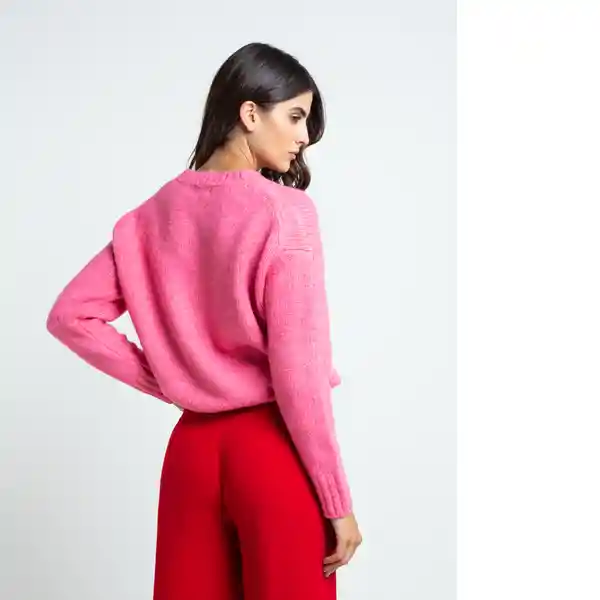 Saco Tejido Mujer Rosa Cálido Oscuro Talla XS/S Naf Naf