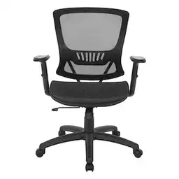 Work Smart Silla de Oficina Con Soporte Lumbar