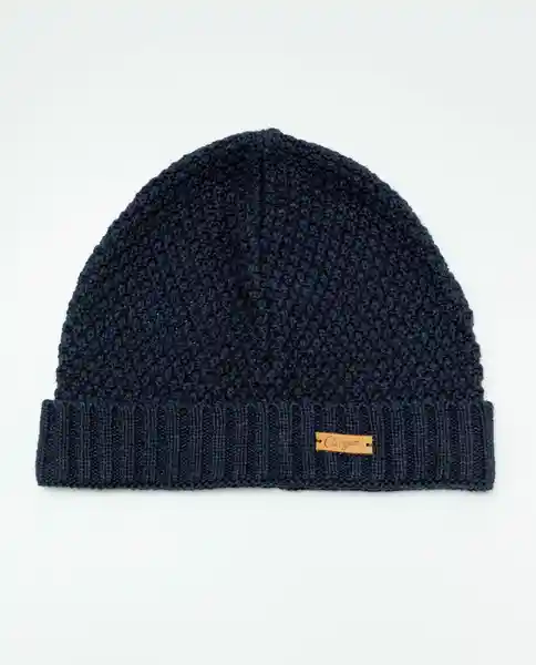 Gorro Timeless Unisex Azul Dark Ultra Oscuro T. Chevignon