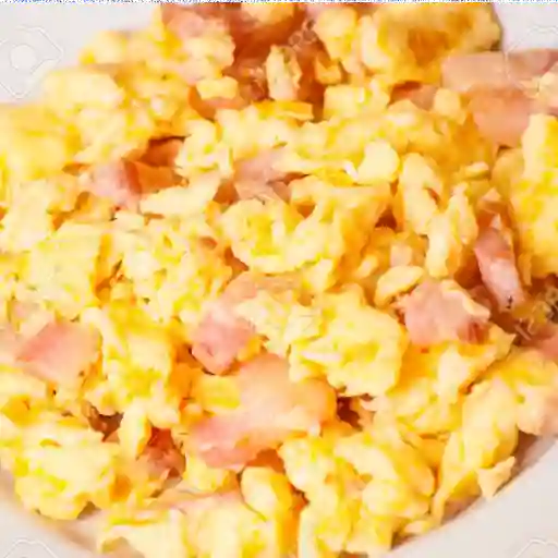 Cacerola jamón y aliños