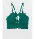 Brasier Bralette Aerie de Mujer Verde Medium American Eagle