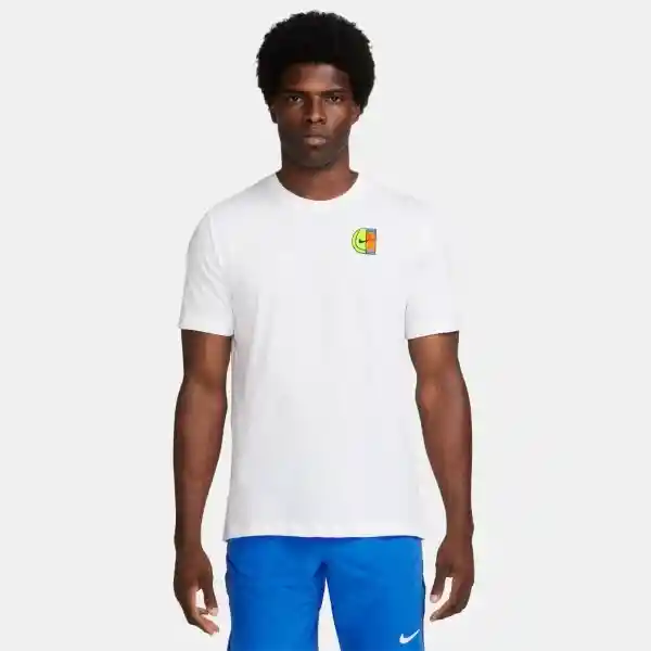 Nike Camiseta Nkct Tee Open Sp24 Para Hombre Blanco Talla XL