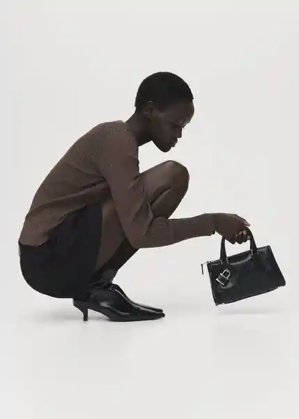 Cárdigan Vana Chocolate Talla S Mujer Mango