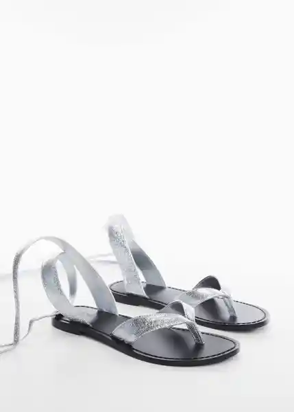 Sandalias Mine Plata Talla 40 Mango Teen Girl Mango