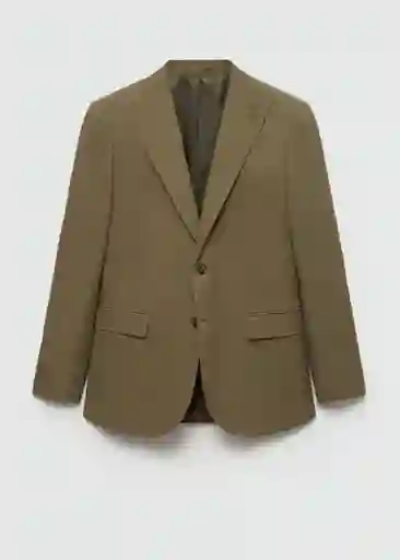 Blazer Amalfi Khaki Talla 50 Hombre Mango