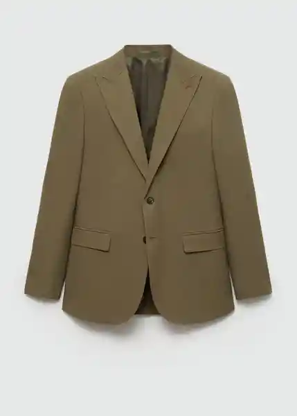 Blazer Amalfi Khaki Talla 50 Hombre Mango