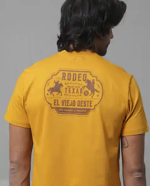 Camiseta Hombre Amarillo Talla M 109G026_AMA160947 Rifle