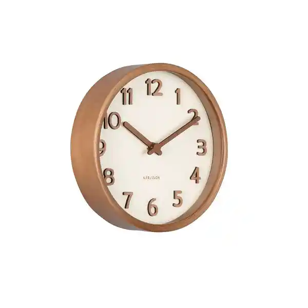 Present Time Reloj De Pared Pure Madera Marfil