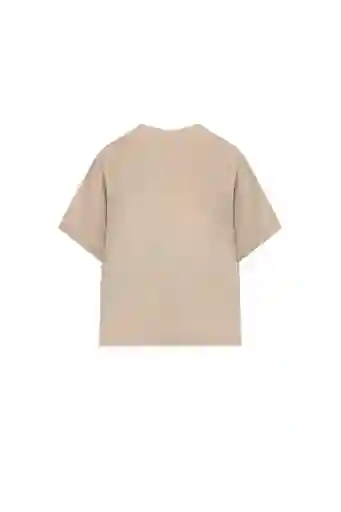 Camiseta Sira Beige Talla XS Mercedes Campuzano