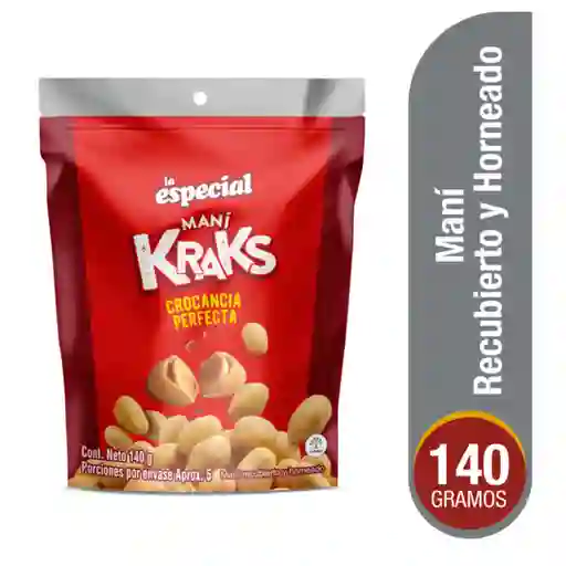 La Especial Maní Kraks Recubierto y Horneado