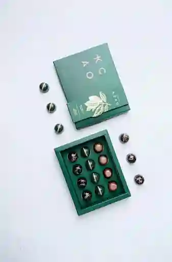 Chocolates Bombones de Zafiro Verde X 12 Unidades