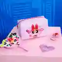 Cosmetiquera de Corazón Las Chicas Superpoderosas Rosa Miniso
