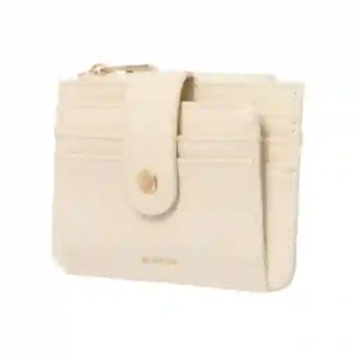 Tarjetero Doble Serie Beige Miniso