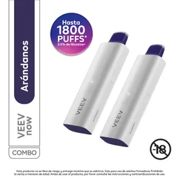 2 x Veev Arandanos 1800 Puffs