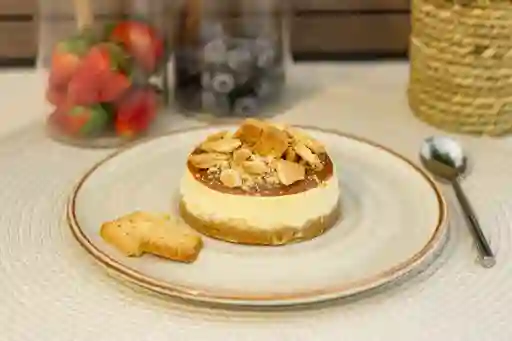 Cheesecake arequipe y galleta