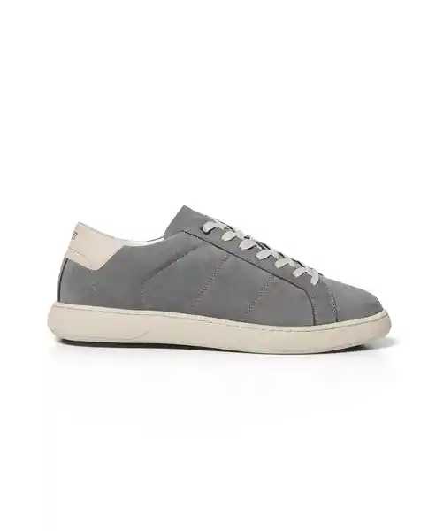 Tenis Smart Leather Gris Acero Medio Talla 39 Chevignon