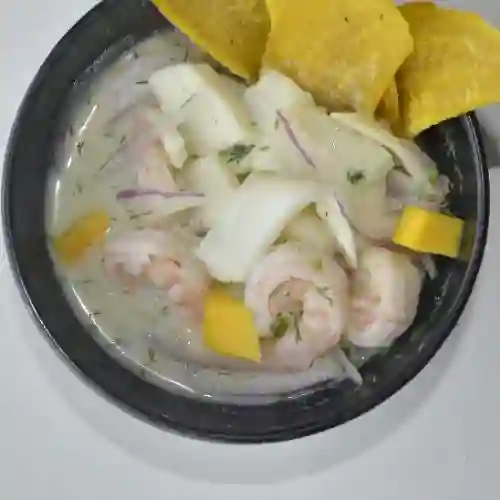 Ceviche Calamar Pequeño