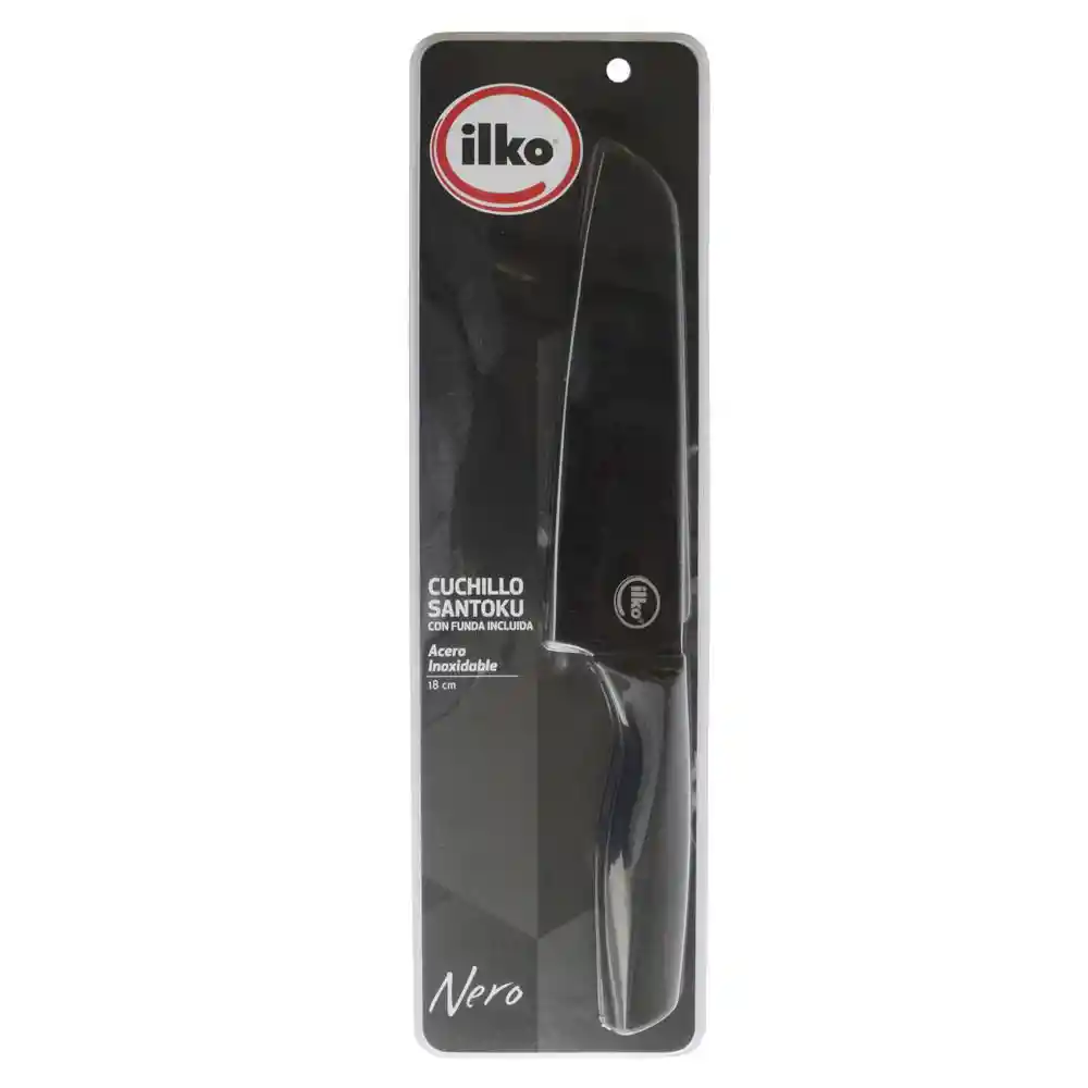 Ilko Cuchillo Nero Santoku