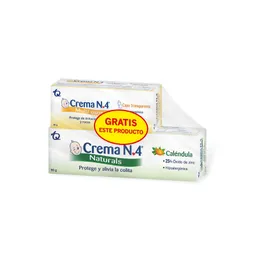 Crema No. 4 Crema Antipañalitis Naturals + Multiusos 