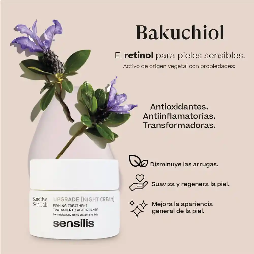 Sensilis Crema Facial de Noche Upgrade