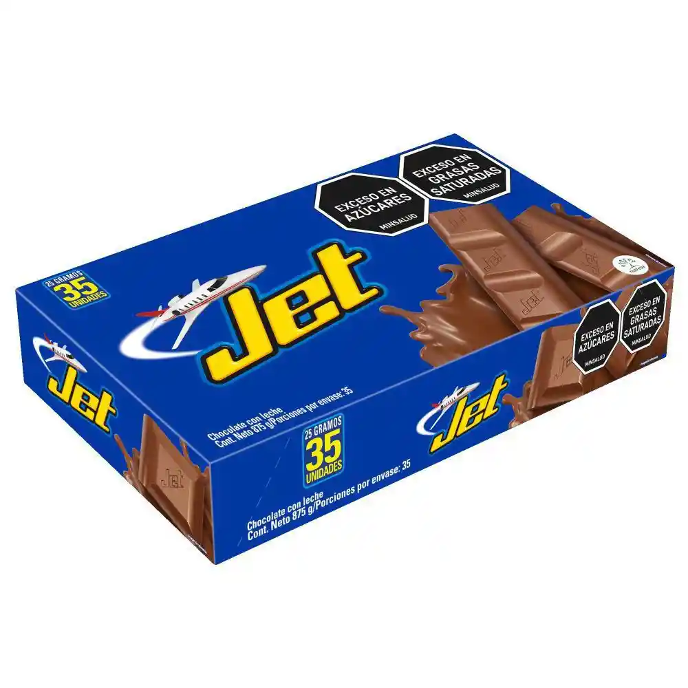 Chocolatina Leche Jet (875 Gr)
