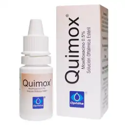 Quimox Solución Oftálmica Estéril (0.5 %)