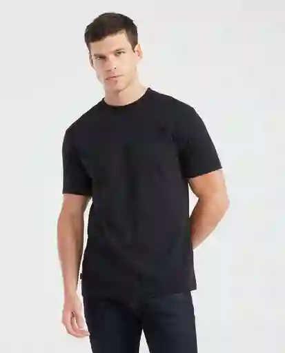 Camiseta Basic Duck Negro Sombrío Ultra Oscuro T. M Chevignon