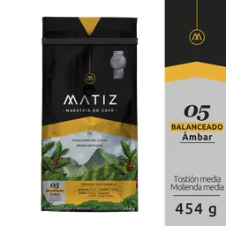 Matiz Café Ambar 454 g