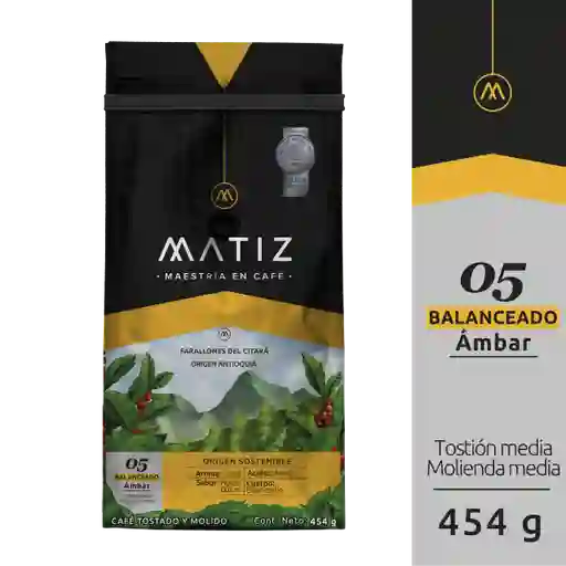 Matiz Café Ambar 454 g