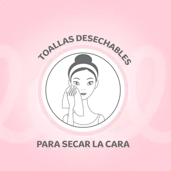 Toalla Kleenex Beauty Para Secar la Cara 150 Und