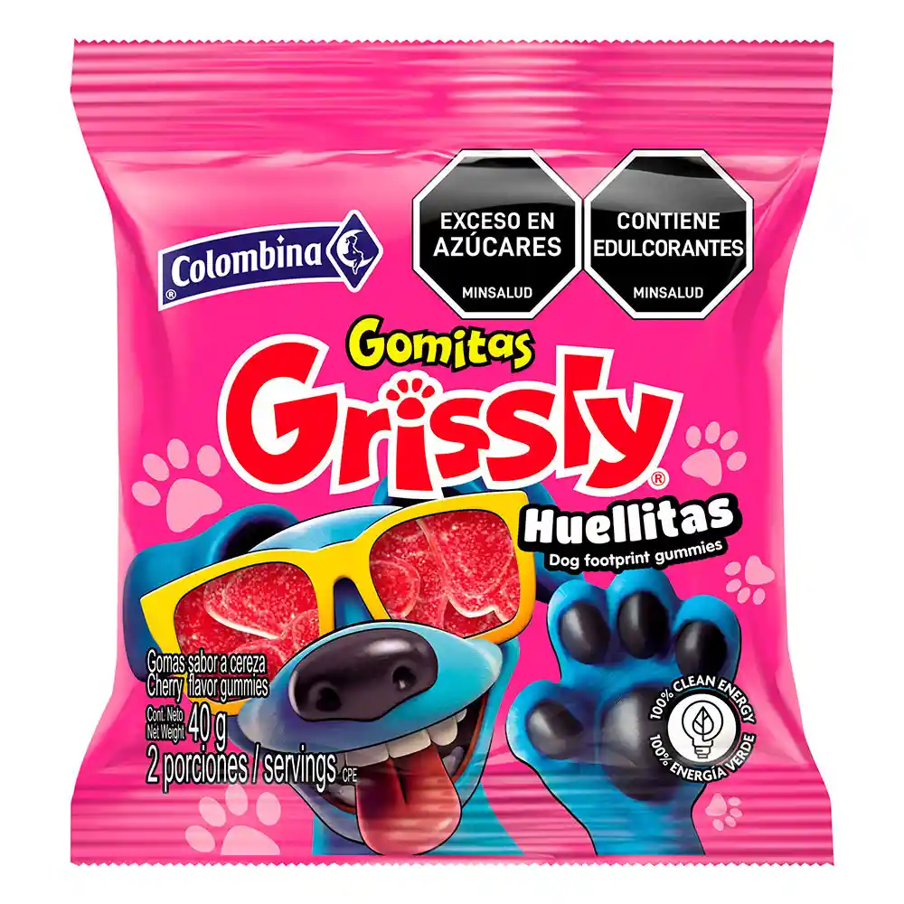 Grissly Goma Huellitas